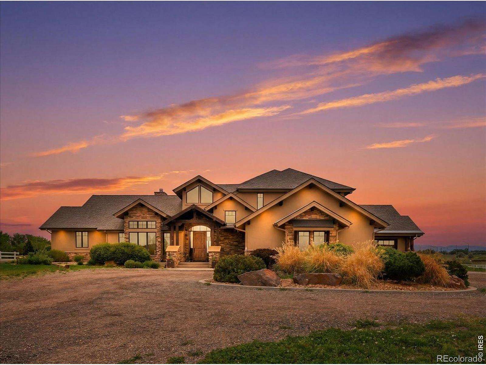 6.59 Acres of Land with Home for Sale in Loveland, Colorado