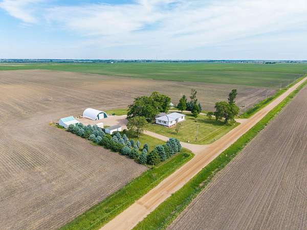 10.4 Acres of Land with Home for Sale in Jefferson, Iowa