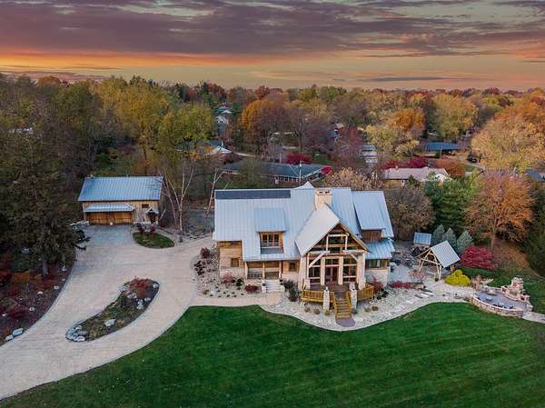 4 Acres of Land with Home for Sale in Bloomington, Illinois