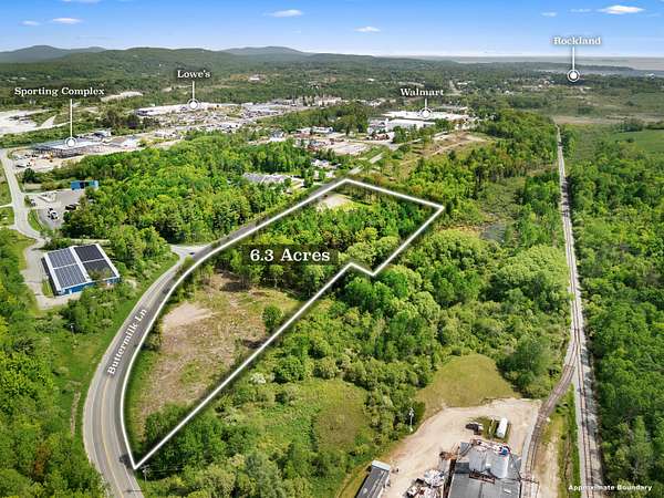 6.3 Acres of Commercial Land for Sale in Thomaston, Maine