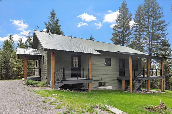 2.63 Acres of Land with Home for Sale in Seeley Lake, Montana