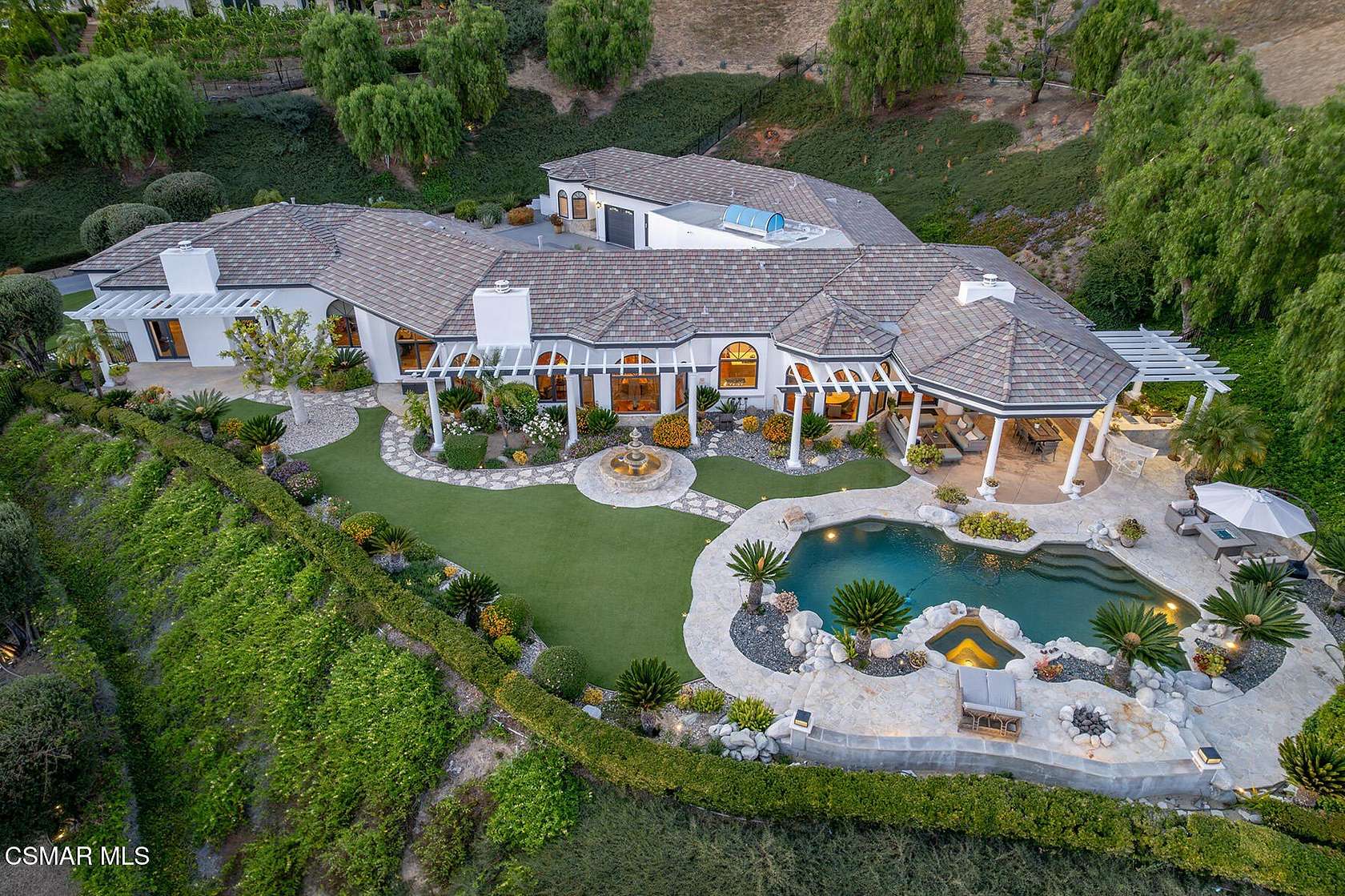 3.28 Acres of Land with Home for Sale in Westlake Village, California