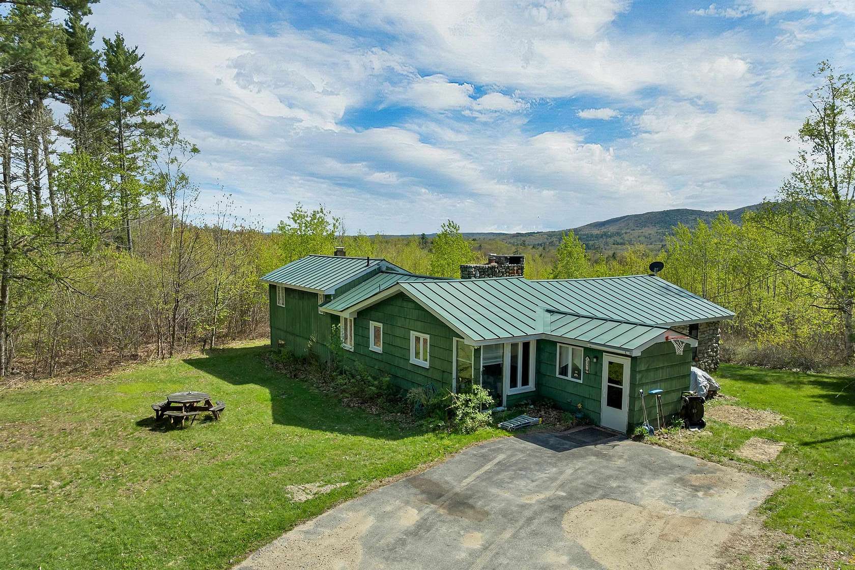 22 Acres of Recreational Land with Home for Sale in Alton, New Hampshire