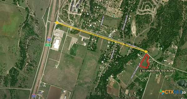 3.18 Acres of Residential Land for Sale in Salado, Texas