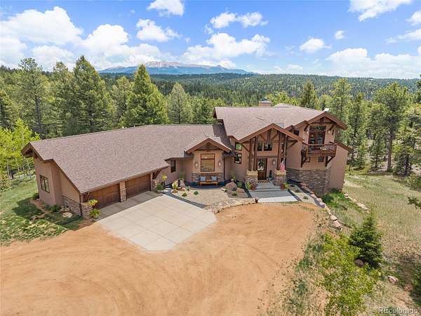 40 Acres of Recreational Land with Home for Sale in Divide, Colorado