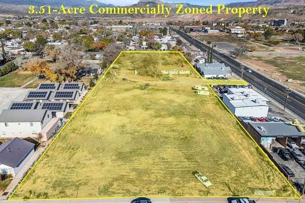 3.5 Acres of Improved Mixed-Use Land for Sale in La Verkin, Utah