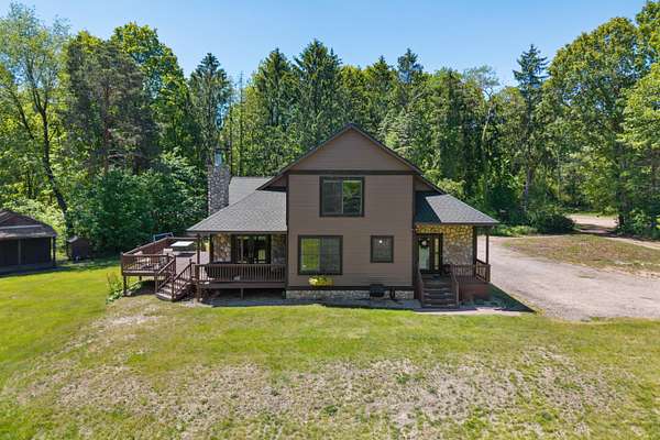 10.9 Acres of Land with Home for Sale in Fruitport, Michigan