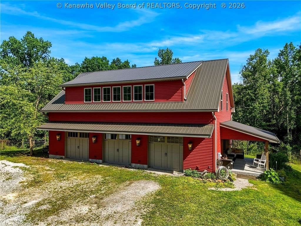 83 Acres of Agricultural Land with Home for Sale in Red House, West Virginia