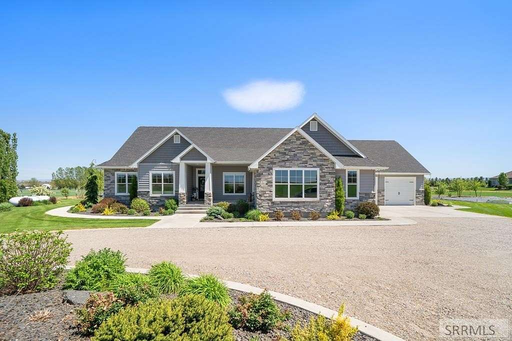 6.44 Acres of Land with Home for Sale in Firth, Idaho