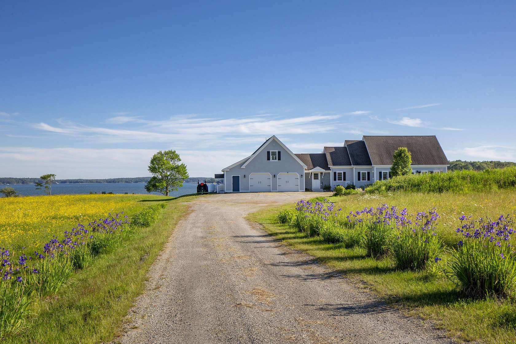 9.42 Acres of Land with Home for Sale in Cushing, Maine