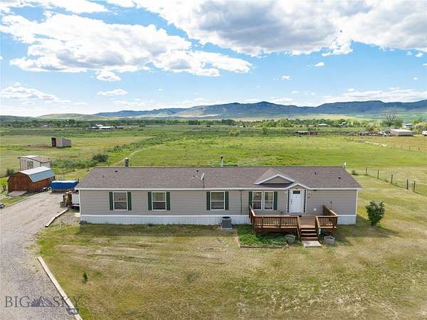 10 Acres of Land with Home for Sale in Three Forks, Montana