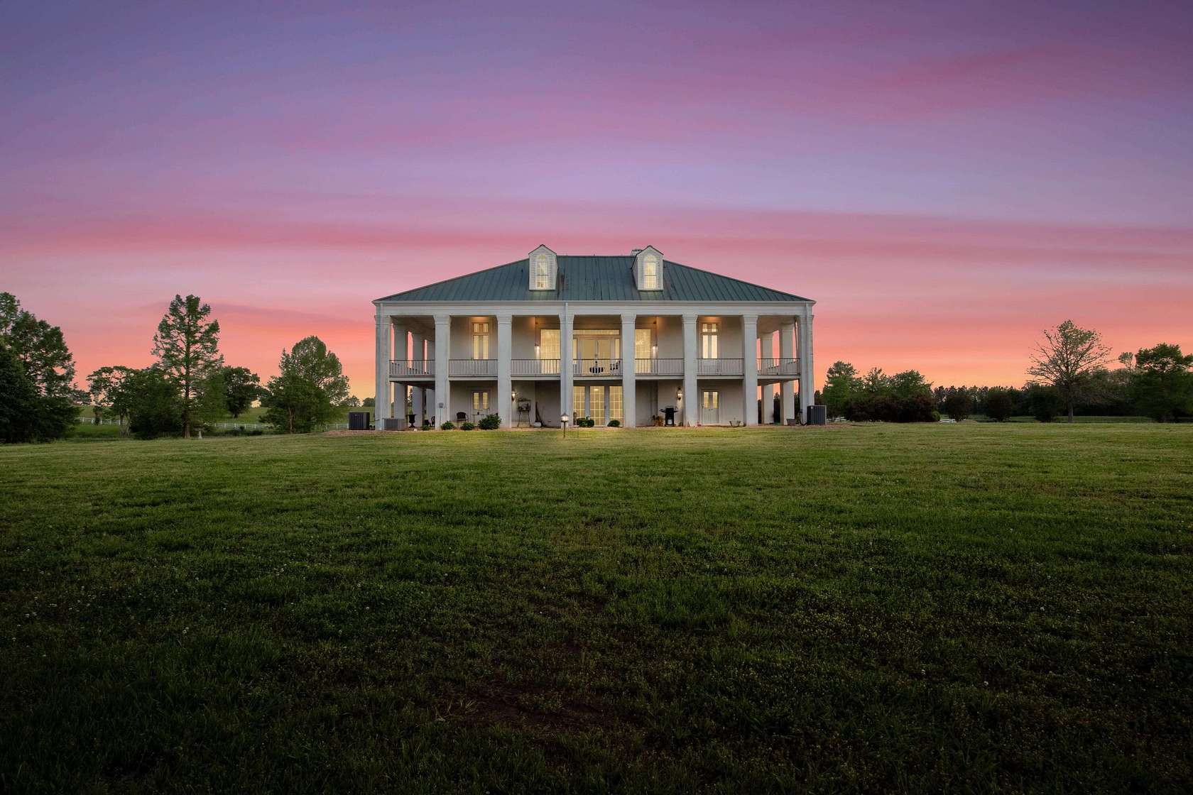 75.3 Acres of Recreational Land with Home for Sale in Columbus, Mississippi