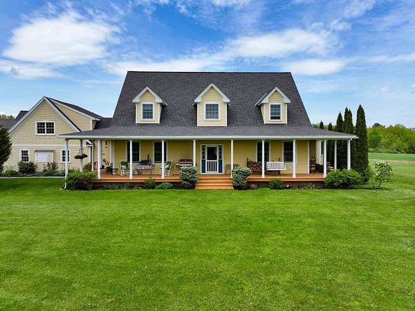 40.7 Acres of Land with Home for Sale in Bridport, Vermont