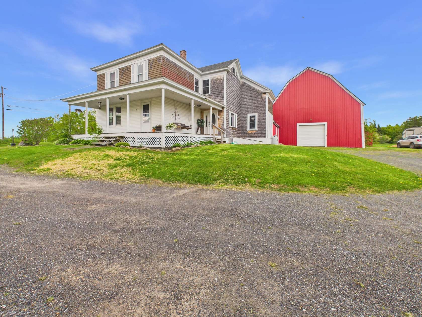 7.47 Acres of Land with Home for Sale in Presque Isle, Maine