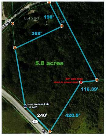 5.8 Acres of Residential Land for Sale in New Sharon, Maine