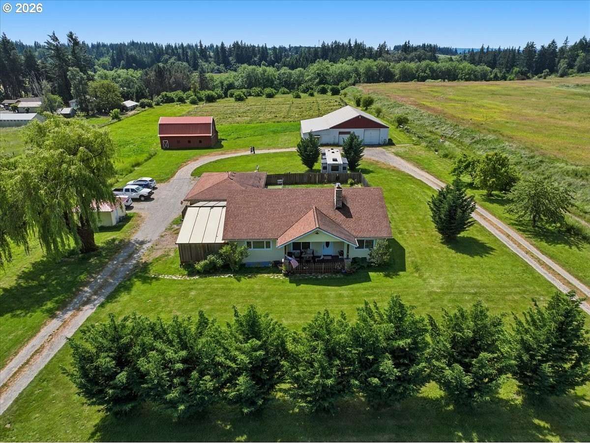 10 Acres of Land with Home for Sale in Ridgefield, Washington