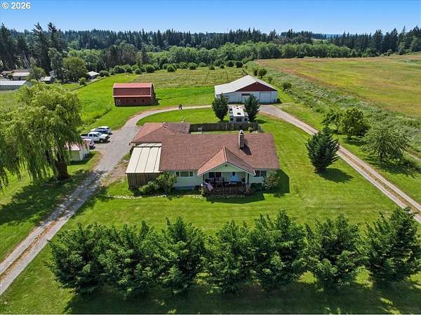 10 Acres of Land with Home for Sale in Ridgefield, Washington