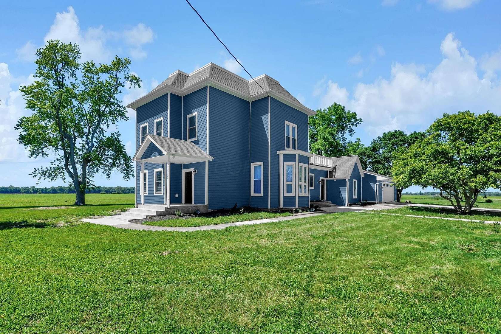 5 Acres of Land with Home for Sale in Plain City, Ohio