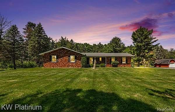 16.2 Acres of Land with Home for Sale in Columbus Township, Michigan