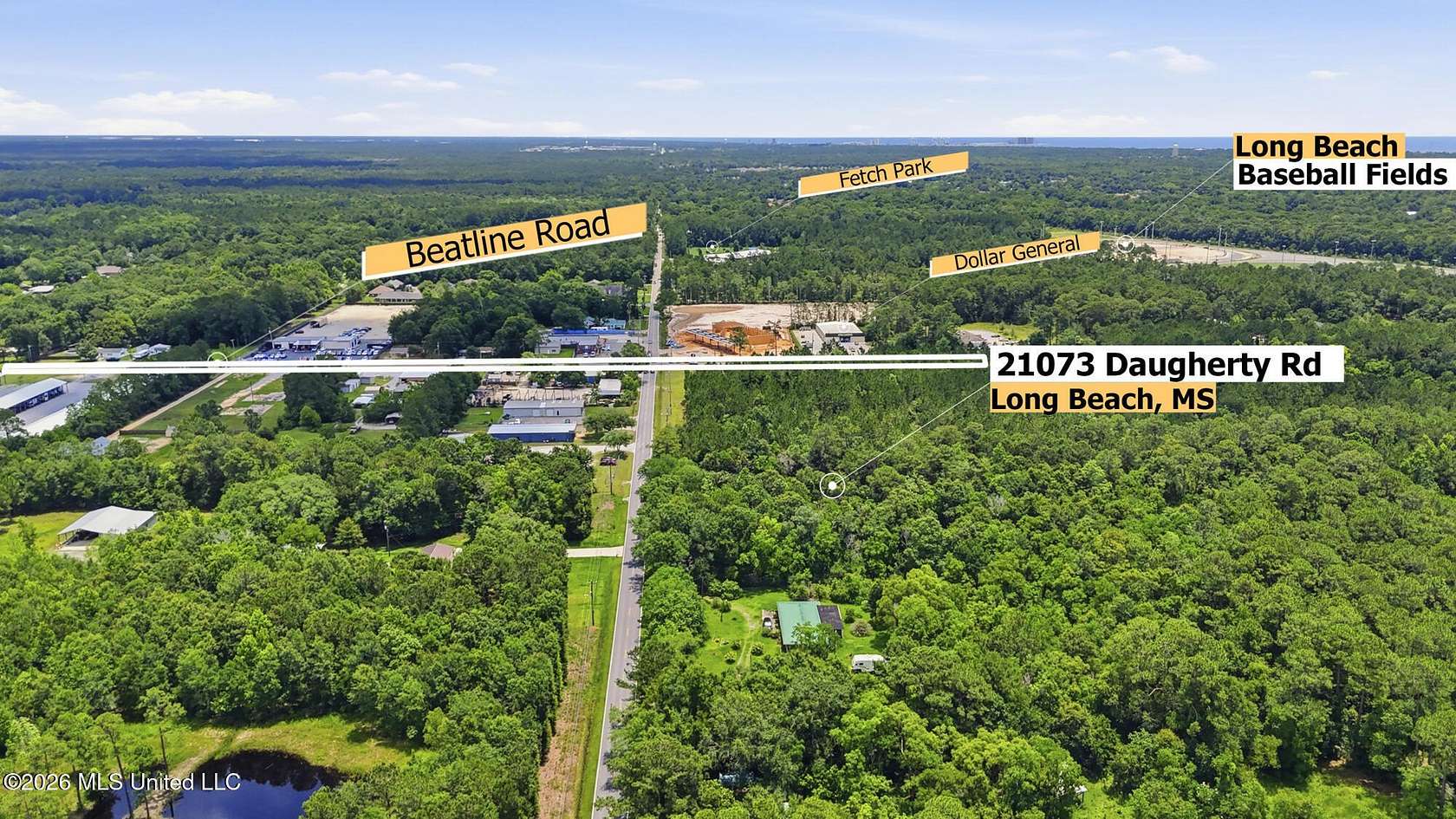 1.9 Acres of Mixed-Use Land for Sale in Long Beach, Mississippi