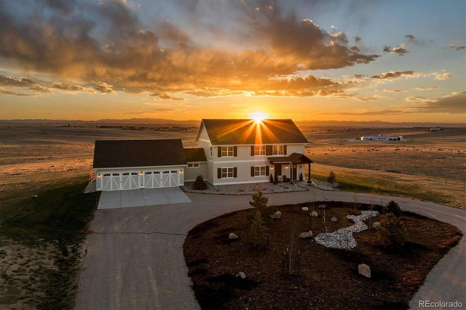35 Acres of Agricultural Land with Home for Sale in Elizabeth, Colorado