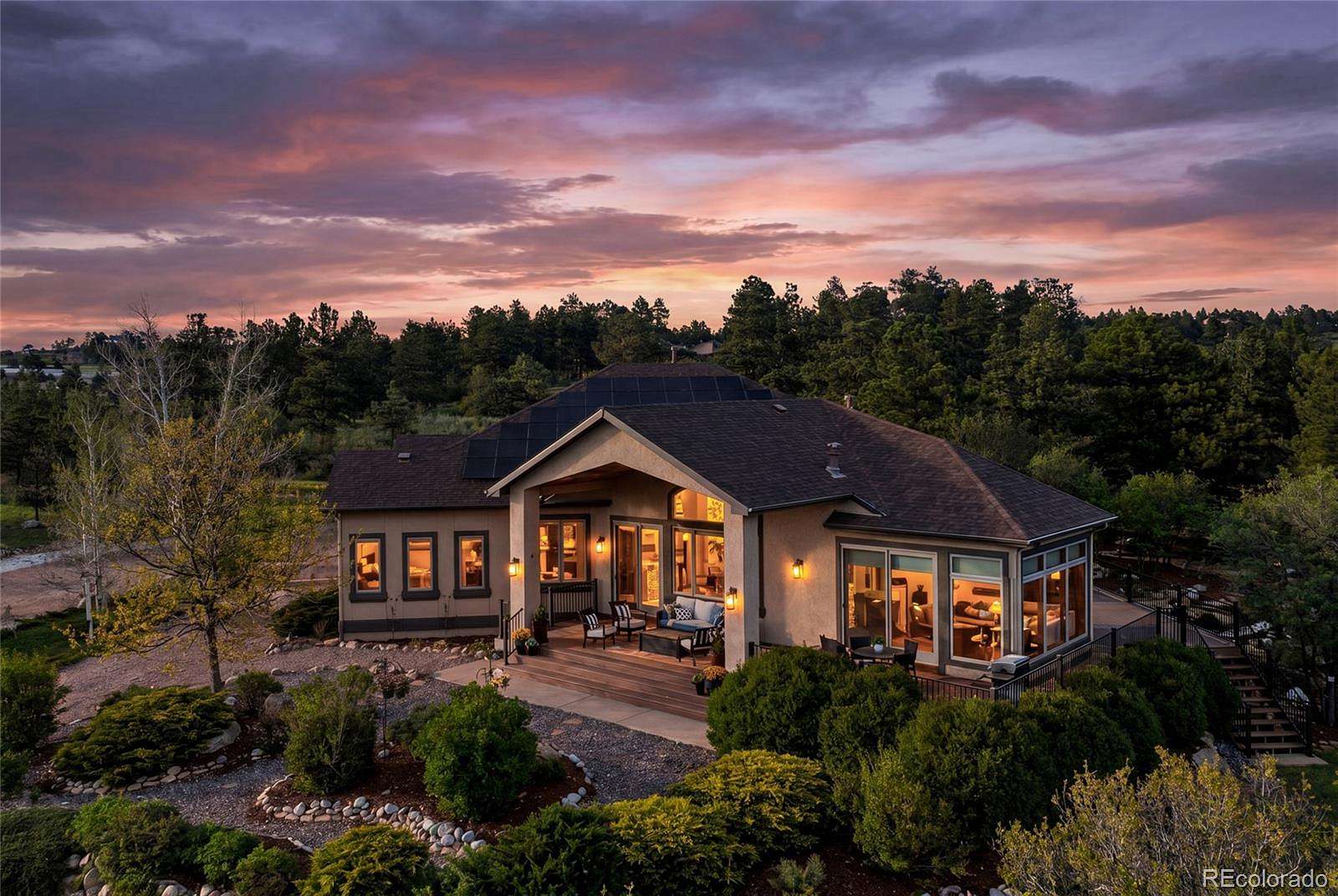 5 Acres of Land with Home for Sale in Colorado Springs, Colorado