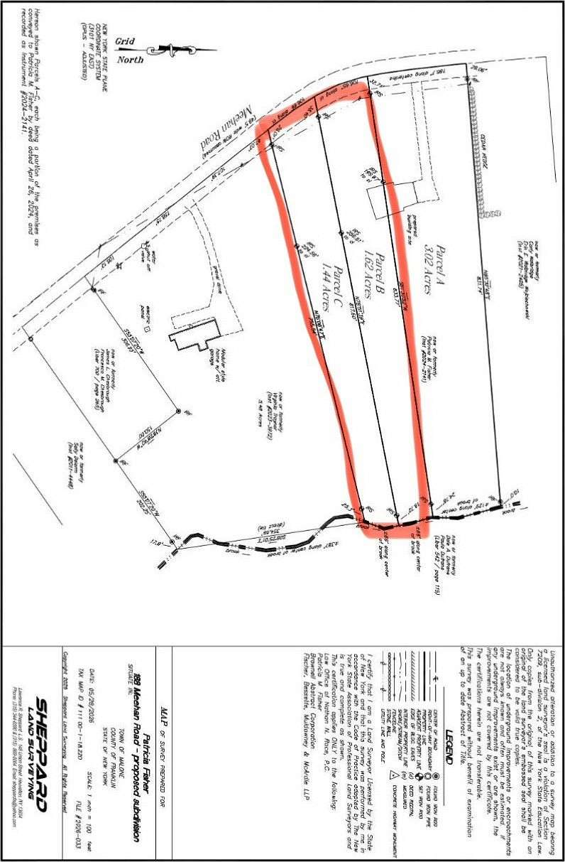 3 Acres of Land for Sale in Malone, New York