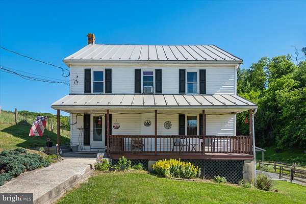 35 Acres of Agricultural Land with Home for Sale in Frederick, Maryland