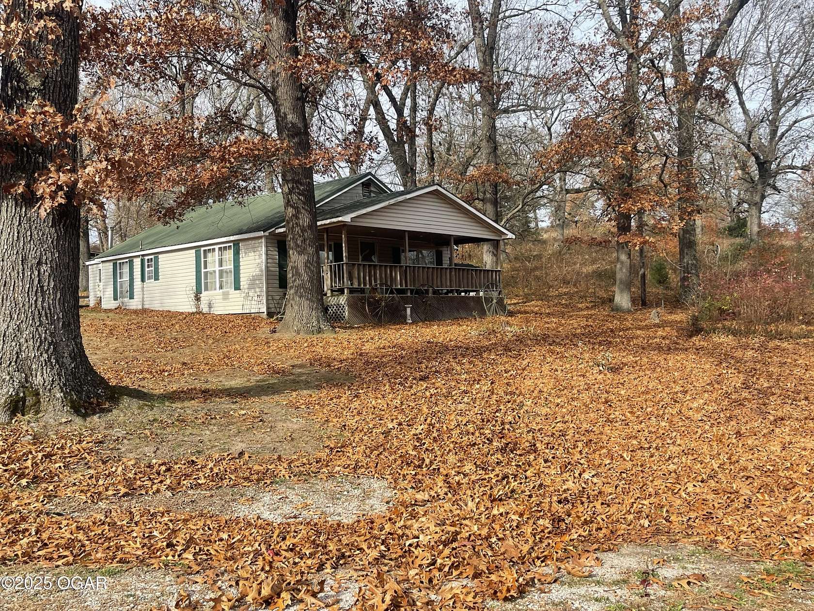 35.5 Acres of Recreational Land with Home for Sale in Granby, Missouri
