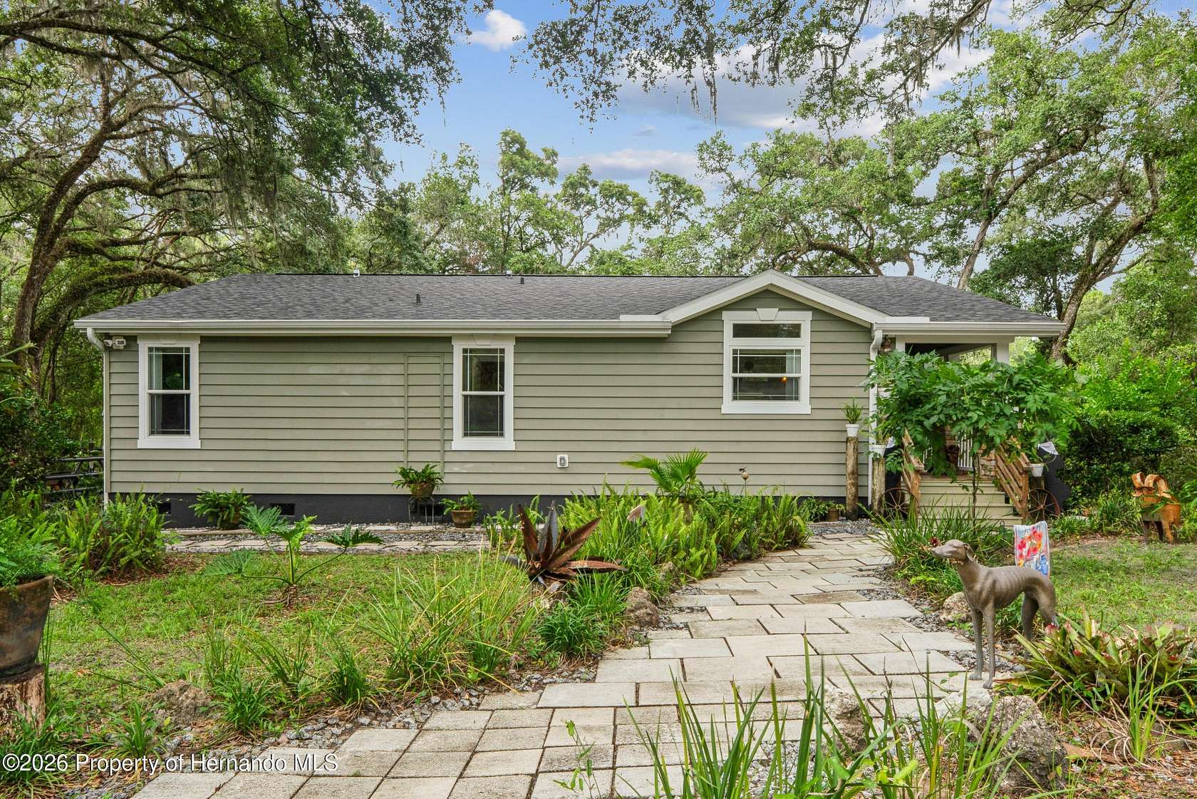4.9 Acres of Land with Home for Sale in Brooksville, Florida