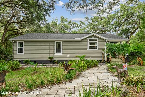 4.9 Acres of Land with Home for Sale in Brooksville, Florida