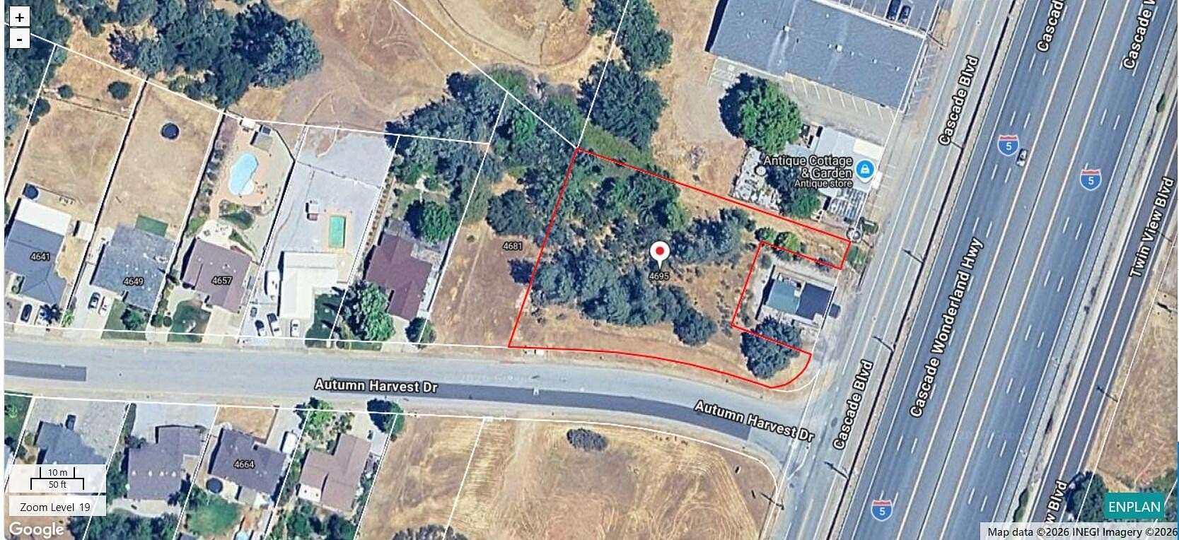 0.7 Acres of Commercial Land for Sale in Shasta Lake, California