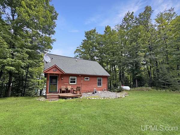 22 Acres of Recreational Land with Home for Sale in Crystal Falls, Michigan