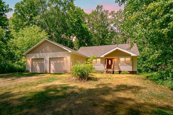 27 Acres of Land with Home for Sale in Dowagiac, Michigan