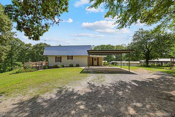 5.87 Acres of Land with Home for Sale in Wetumpka, Alabama