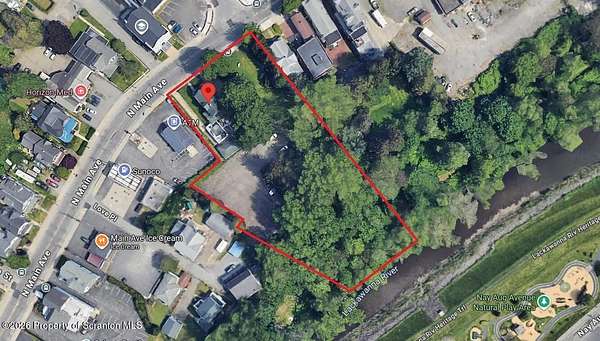 1.3 Acres of Commercial Land for Sale in Scranton, Pennsylvania