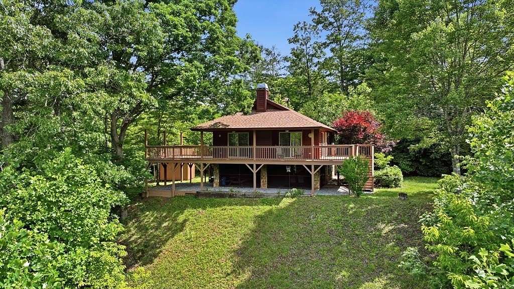 10.2 Acres of Land with Home for Sale in Bryson City, North Carolina