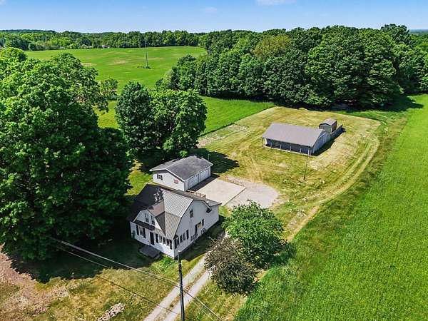 20 Acres of Land with Home for Sale in Hesperia, Michigan