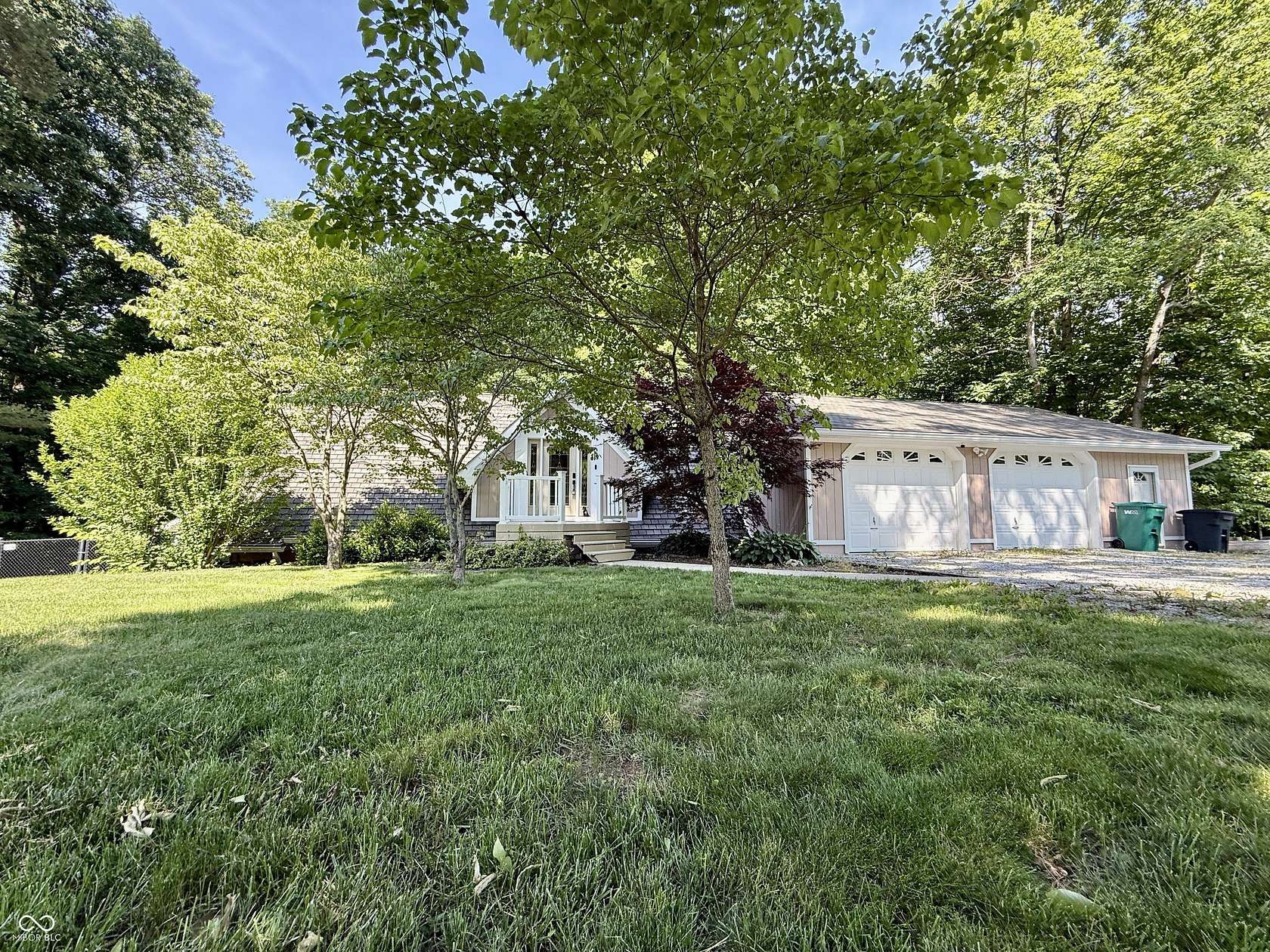 6.34 Acres of Land with Home for Sale in Martinsville, Indiana