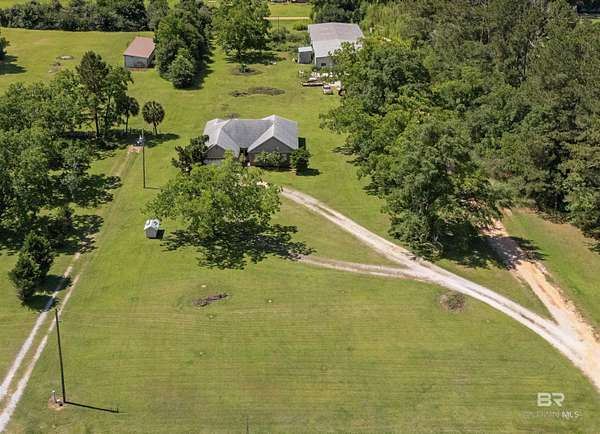 3 Acres of Land with Home for Sale in Silverhill, Alabama