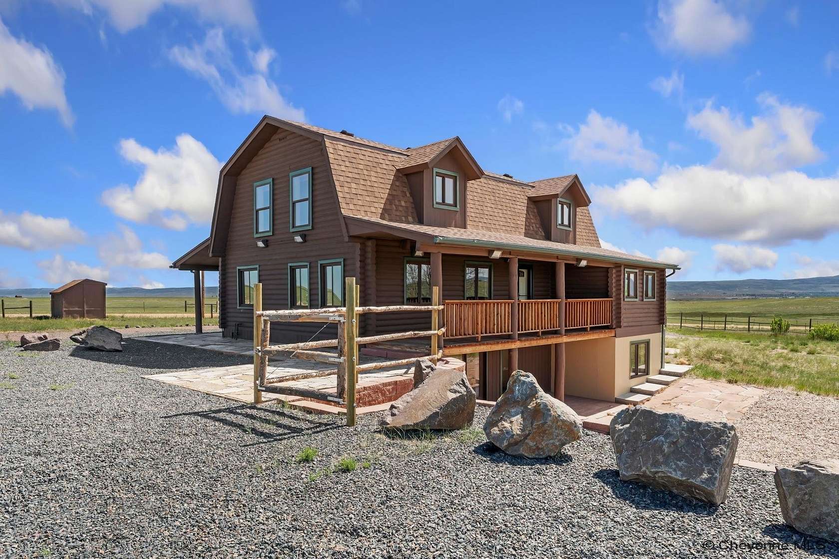 69 Acres of Land with Home for Sale in Laramie, Wyoming