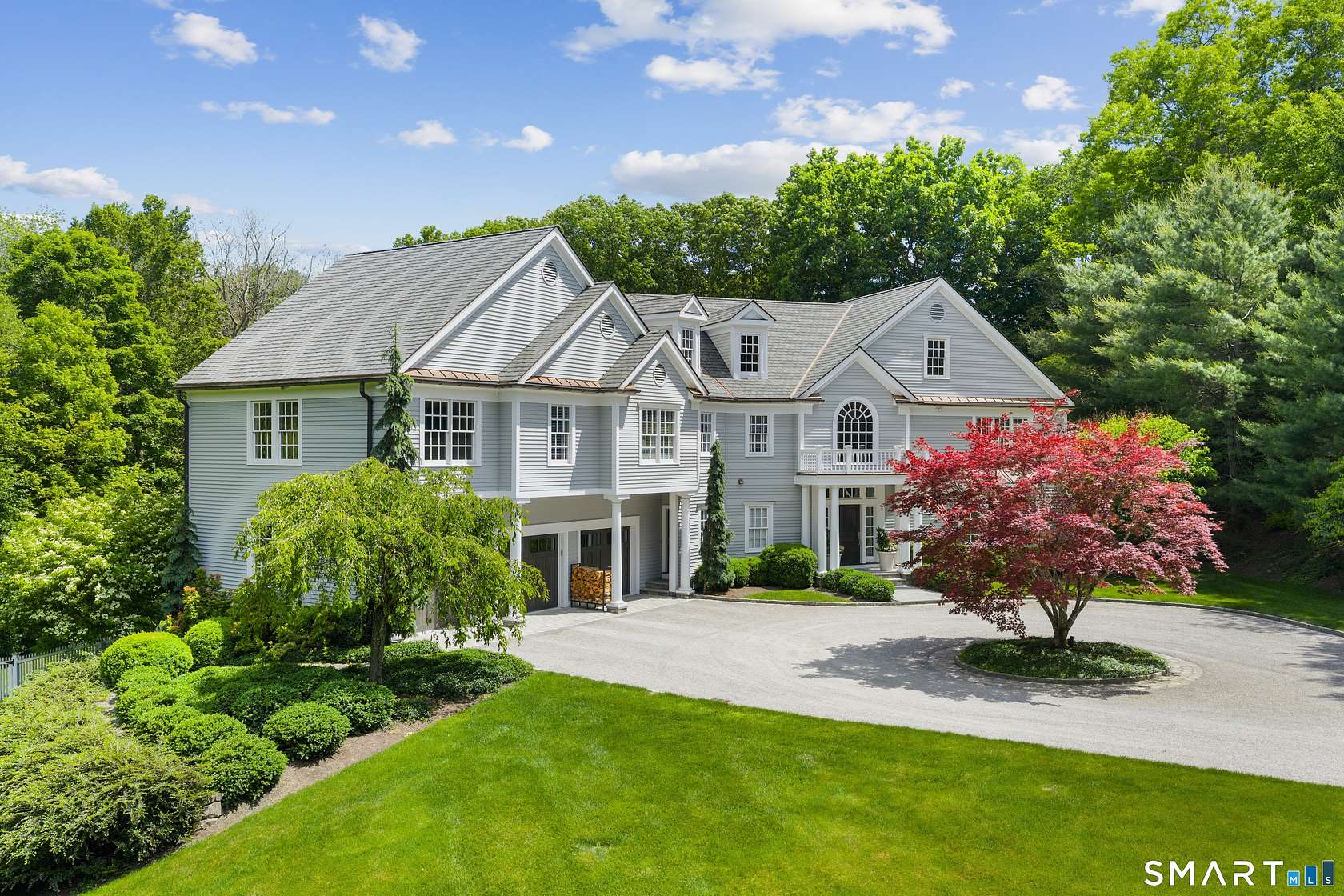 6.2 Acres of Land with Home for Sale in New Canaan, Connecticut