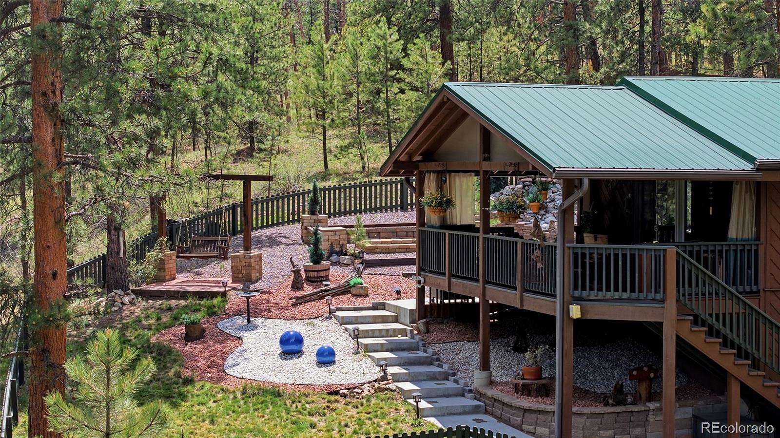 6 Acres of Land with Home for Sale in Bailey, Colorado
