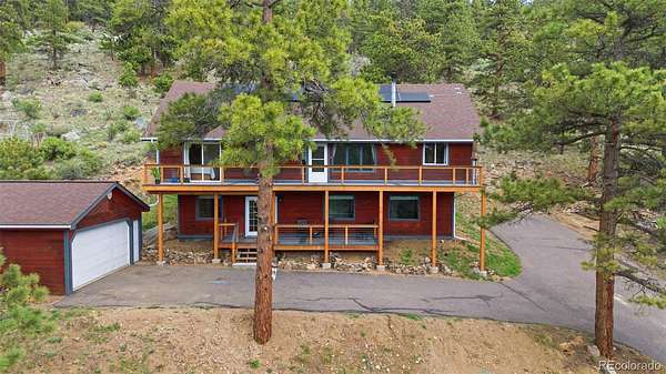 1.7 Acres of Land with Home for Sale in Bailey, Colorado