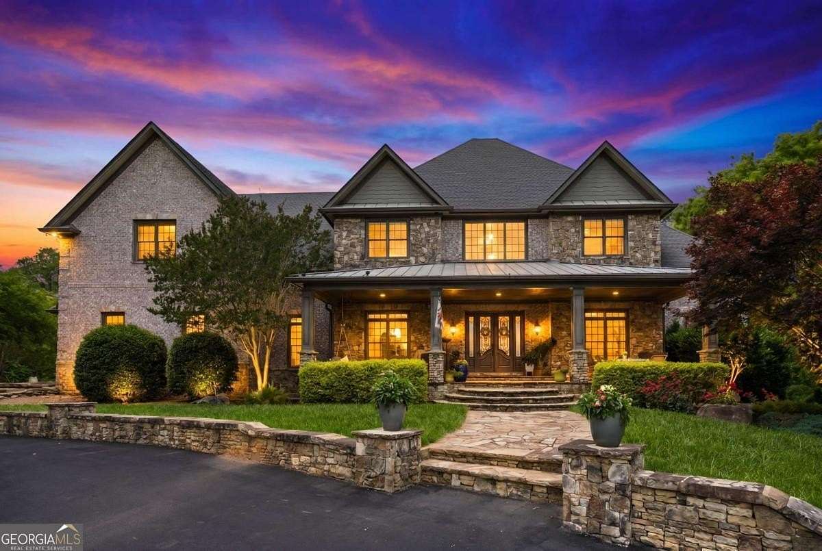 92 Acres of Land with Home for Sale in Waleska, Georgia
