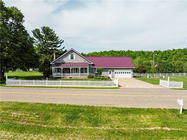 5 Acres of Land with Home for Auction in Uhrichsville, Ohio