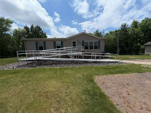 5 Acres of Land with Home for Sale in Birchwood, Wisconsin