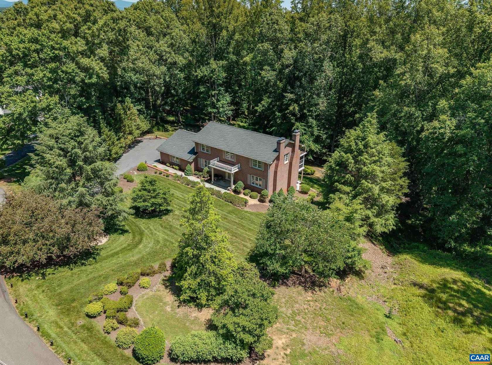 3.8 Acres of Land with Home for Sale in Charlottesville, Virginia