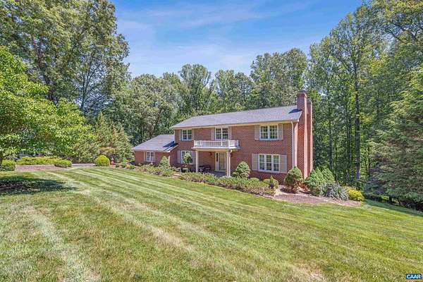 3.8 Acres of Land with Home for Sale in Charlottesville, Virginia