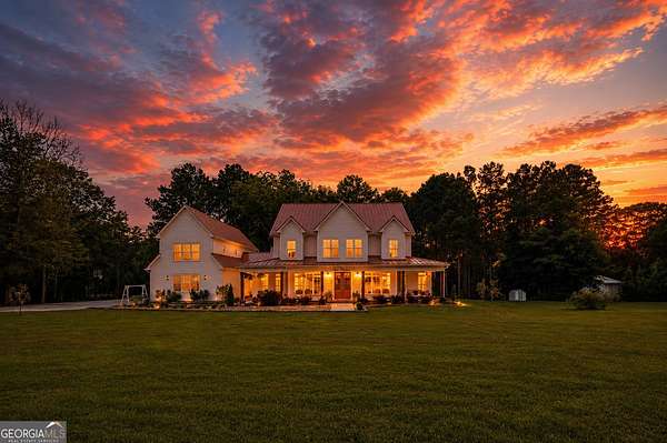 3.37 Acres of Land with Home for Sale in Fayetteville, Georgia